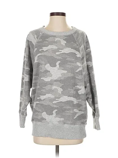 Pre-owned Aerie Pullover Sweater In Gray