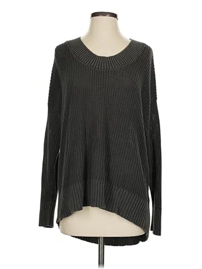 Pre-owned Aerie Pullover Sweater In Gray