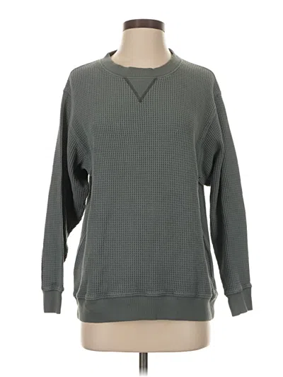 Pre-owned Aerie Pullover Sweater In Gray