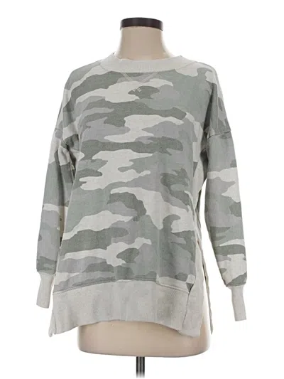 Pre-owned Aerie Pullover Sweater In Gray