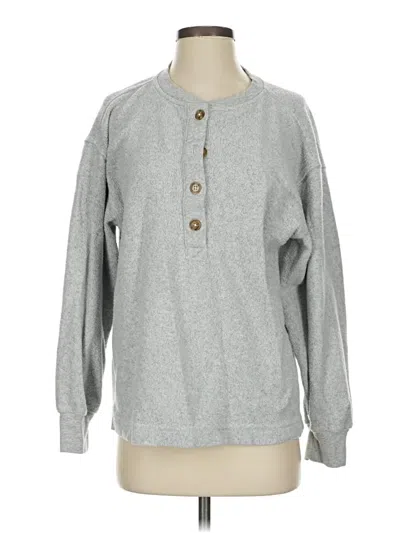 Pre-owned Aerie Pullover Sweater In Gray