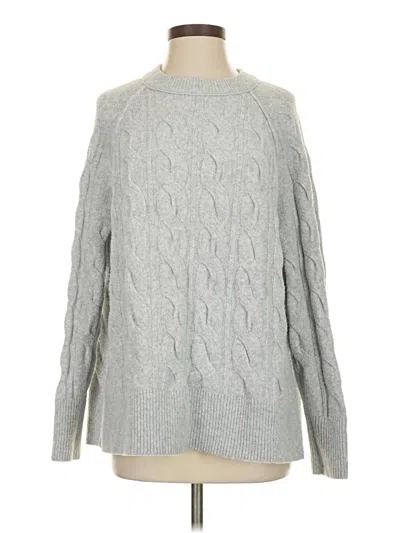 Pre-owned Aerie Pullover Sweater In Gray