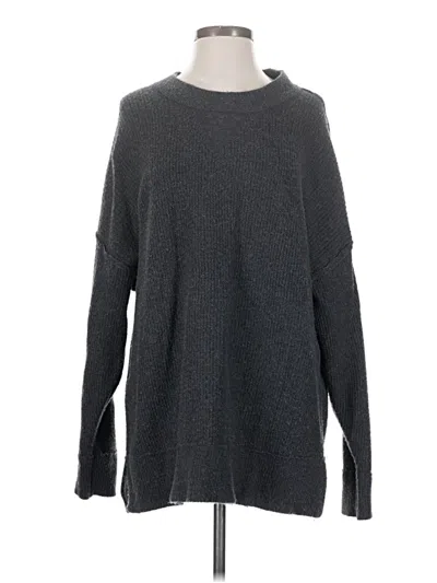 Pre-owned Aerie Pullover Sweater In Gray