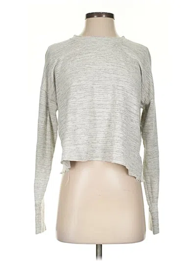 Pre-owned Aerie Pullover Sweater In Gray
