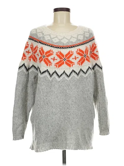 Pre-owned Aerie Pullover Sweater In Gray