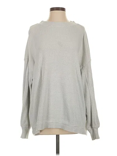 Pre-owned Aerie Pullover Sweater In Gray