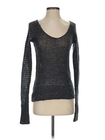 Pre-owned Aerie Pullover Sweater In Gray