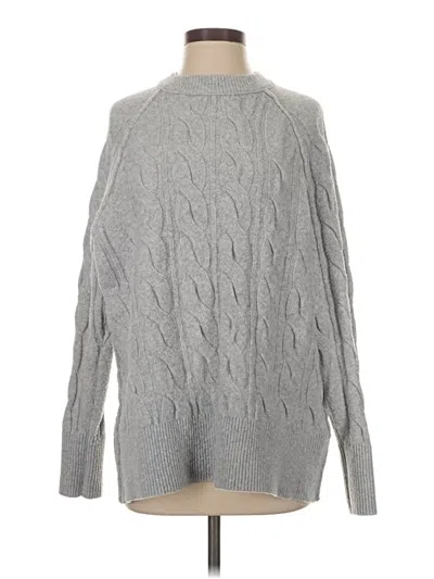 Pre-owned Aerie Pullover Sweater In Gray