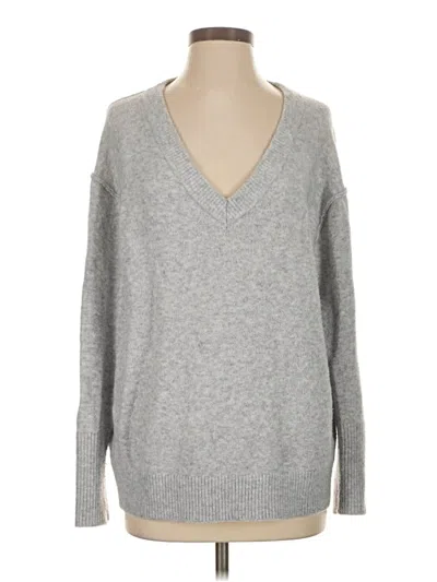 Pre-owned Aerie Pullover Sweater In Gray
