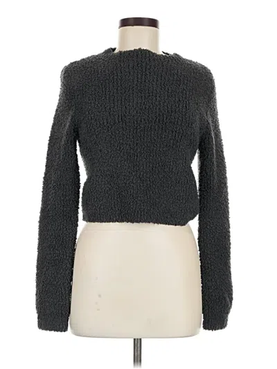 Pre-owned Aerie Pullover Sweater In Gray