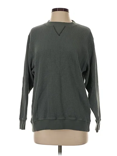 Pre-owned Aerie Pullover Sweater In Gray