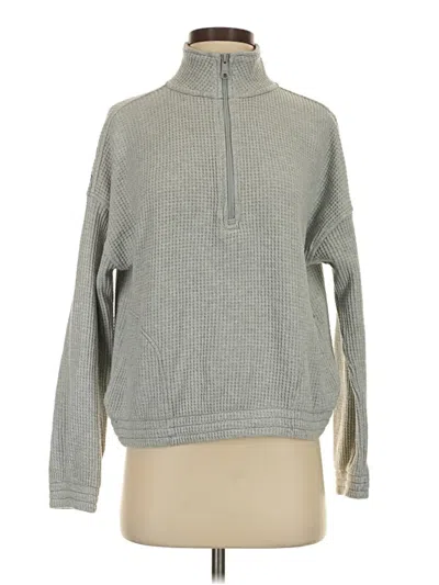 Pre-owned Aerie Pullover Sweater In Gray