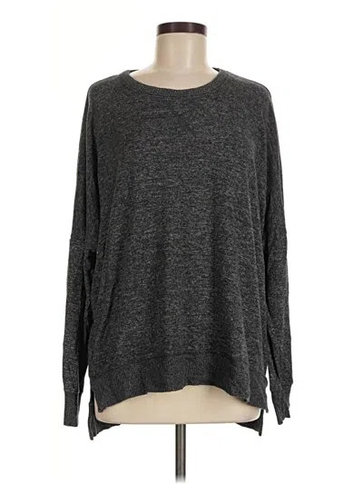 Pre-owned Aerie Pullover Sweater In Gray