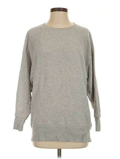 Pre-owned Aerie Pullover Sweater In Gray