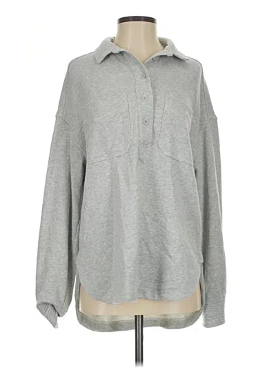 Pre-owned Aerie Pullover Sweater In Gray