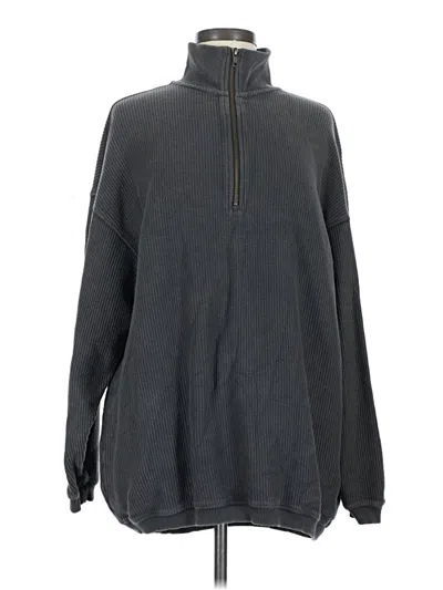 Pre-owned Aerie Pullover Sweater In Gray