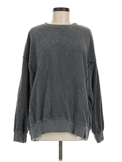 Pre-owned Aerie Pullover Sweater In Gray