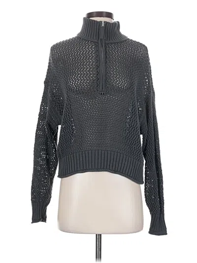 Pre-owned Aerie Pullover Sweater In Gray