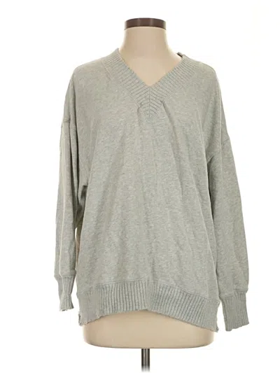 Pre-owned Aerie Pullover Sweater In Gray