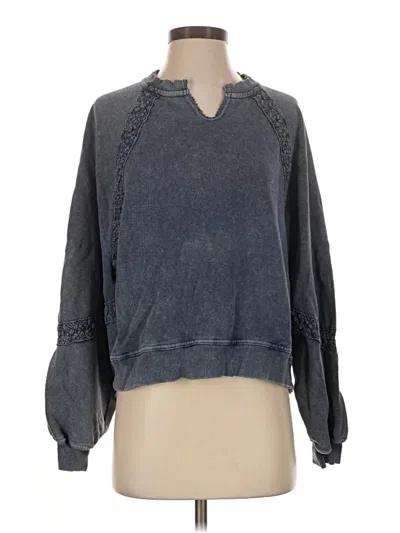 Pre-owned Aerie Pullover Sweater In Gray