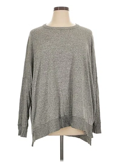 Pre-owned Aerie Pullover Sweater In Gray