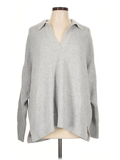 Pre-owned Aerie Pullover Sweater In Gray