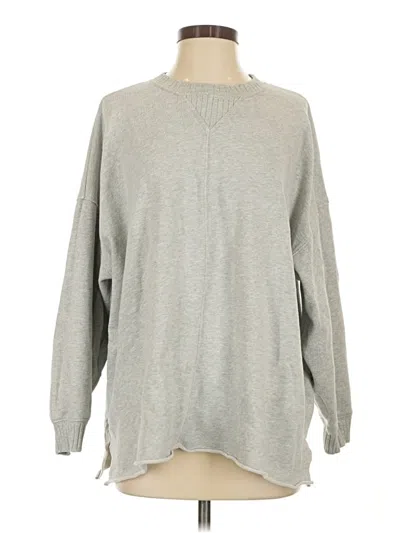 Pre-owned Aerie Pullover Sweater In Gray
