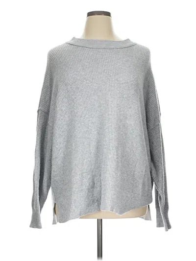 Pre-owned Aerie Pullover Sweater In Gray