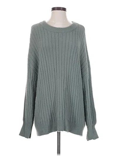 Pre-owned Aerie Pullover Sweater In Gray