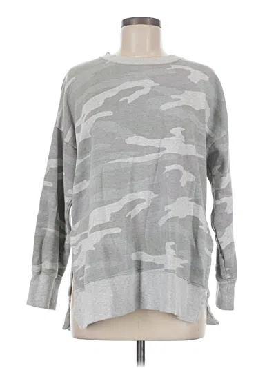 Pre-owned Aerie Pullover Sweater In Gray