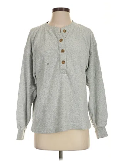 Pre-owned Aerie Pullover Sweater In Gray