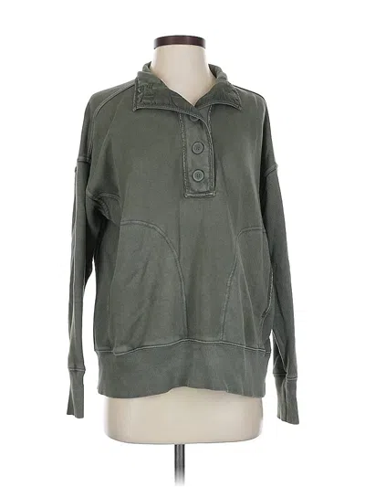 Pre-owned Aerie Pullover Sweater In Green
