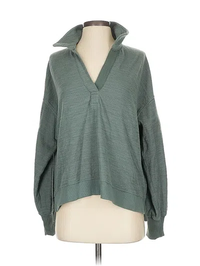 Pre-owned Aerie Pullover Sweater In Green