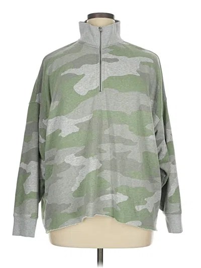 Pre-owned Aerie Pullover Sweater In Green