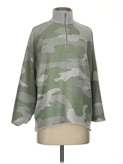 Pre-owned Aerie Pullover Sweater In Green