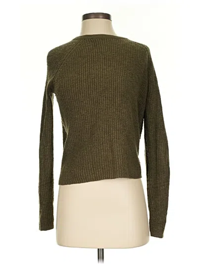 Pre-owned Aerie Pullover Sweater In Green