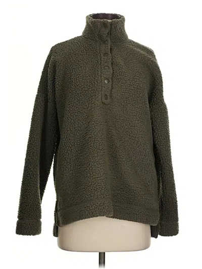 Pre-owned Aerie Pullover Sweater In Green