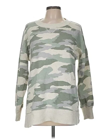 Pre-owned Aerie Pullover Sweater In Green