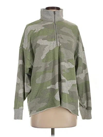 Pre-owned Aerie Pullover Sweater In Green