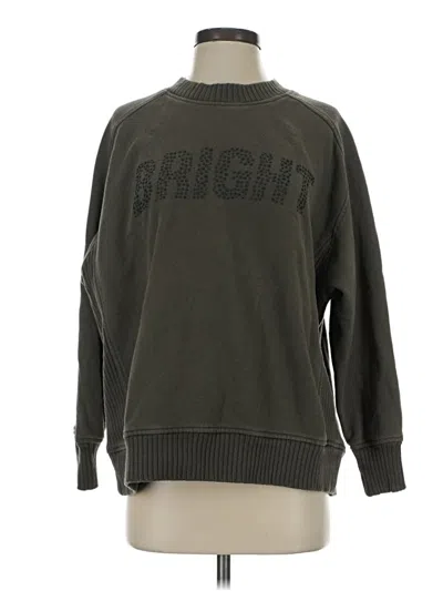 Pre-owned Aerie Pullover Sweater In Green