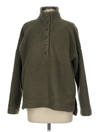 Pre-owned Aerie Pullover Sweater In Green