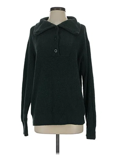 Pre-owned Aerie Pullover Sweater In Green