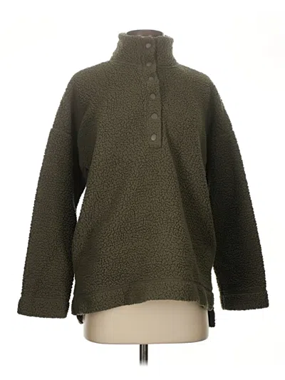 Pre-owned Aerie Pullover Sweater In Green