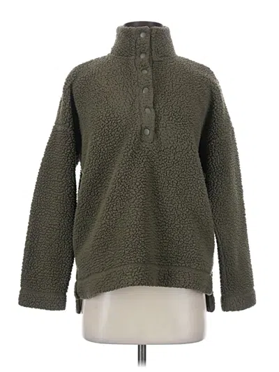 Pre-owned Aerie Pullover Sweater In Green