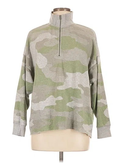 Pre-owned Aerie Pullover Sweater In Green