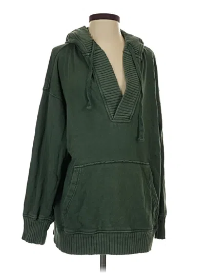 Pre-owned Aerie Pullover Sweater In Green