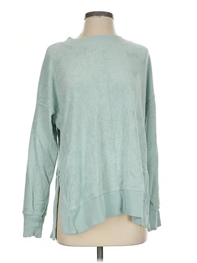 Pre-owned Aerie Pullover Sweater In Green