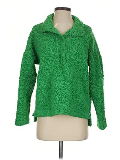 Pre-owned Aerie Pullover Sweater In Green