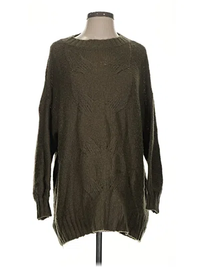 Pre-owned Aerie Pullover Sweater In Green