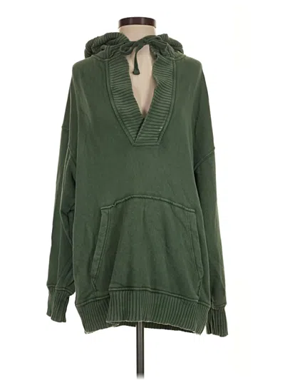 Pre-owned Aerie Pullover Sweater In Green